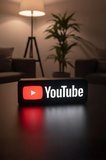 Youtube Logolu Dekoratif Aydınlatma