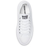 Chuck Taylor All Star Move Canvas Platform Kadın Beyaz Sneaker Ayakkabı 570257C