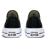 Chuck Taylor All Star Canvas Platform Kadın Siyah Günlük Stil Ayakkabı 560250C