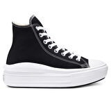 Chuck Taylor All Star Move Platform Kadın Siyah Sneaker Ayakkabı 568497C