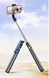 2in1 Çok Amaçlı Bluetooth Kumandalı 170cm Tripod + Selfie Çubuğu R1