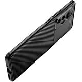 Smcase Xiaomi 12 Pro Kılıf Kamera Korumalı Negro Silikon