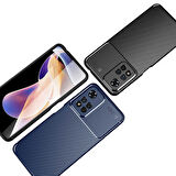 Smcase Xiaomi Redmi Note 11 Pro Plus Kılıf Kamera Korumalı Negro Silikon  Nano Ekran Koruyucu