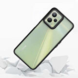 Gpack Realme C35 Kılıf Flora Sert Silikon Arkası Cam Şeffaf 