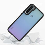 Gpack Xiaomi Redmi Note 8 Kılıf Flora Sert Silikon Arkası Cam Şeffaf 