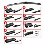 Fiat 500 Muz Silecek Takımı (2009-2014) 60X35-A