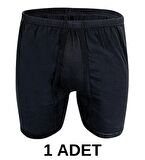 1 Adet Erkek % 100 Pamuk Arjantin Penye Boxer Siyah (65 Kilo-115 Kilo)
