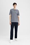 DeFacto New Regular Fit Waffle Kısa Kollu Basic Düz Polo Tişört B4508AX24SPGR433
