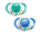 Chicco Physio Emzik 4 Ay+ Mavi İkili