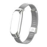 Gpack Xiaomi Mi Band 7 Kordon Clipsli Hasır Metal Ayarlanabilir KRD 06