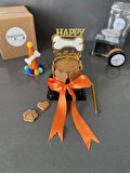 Köpekler Için Doğum Günü Seti-Happy Orange Kit- Pasta, Tasarım Pasta Süsü ,Doğum Günü Şapkası