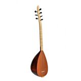 SAZ 140B Oyma Kestane Saz Çöğür Bağlama