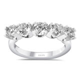 G Renk 0.85 Karat Pırlanta Beştaş Yüzük