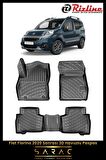 Rizline Fiat Fiorino 2020 Sonrası 3D Havuzlu Paspas