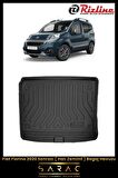 Rizline Fiat Fiorino 2020 Sonrası (Halı Zeminli) 3D Bagaj Havuzu
