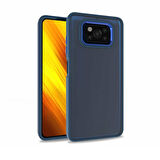 Smcase Xiaomi Poco X3 NFC Kılıf Renkli Bumper Hybrid Flora Silikon