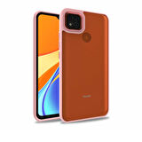 Smcase Xiaomi Redmi 9C Kılıf Renkli Bumper Hybrid Flora Silikon