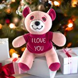 Uyku Arkadaşı Peluş Ayıcık 35 cm Pembe