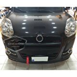 Fiat Doblo D3 2010-2015 Uyumlu Üniversal Laguna Lip Esnek Ön Lip 2 Parça Tampon Altı Dil Karlık Ön Ek