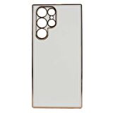 Smcase Samsung Galaxy S22 Ultra 5G Kılıf Kamera Korumalı Lazer Bark Silikon