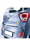 Hyundai I10 Krom Bagaj Alt Çıtası 2013 Üzeri Paslanmaz Çelik