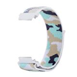 Gpack Samsung Galaxy Watch 5 Pro Kordon Cırtcırt Asker Desenli Kumaş Ayarlanabilir 