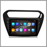 GOVİMAKS CITROEN C-ELYSEE SİYAH 2012-2023 6 GB RAM 128 GB HAFIZA ANDROID MULTIMEDIA TEYP
