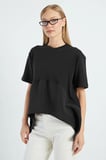 Basic Arkası Uzun Oversize Tişört