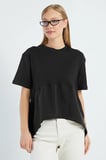 Basic Arkası Uzun Oversize Tişört