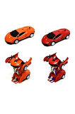 Transformers Robot Çek Bırak 1:32 Kendinden Robota Dönüşebilen Metal Araba
