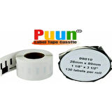 PUUN®Dymo Lw 99010 Muadil Adres Etıketı 130 Etiket/rulo;28MM x 89MM