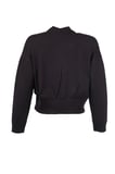 Unique Mode Minimalist V Yaka Uzun Kol Kadın Crop Hırka