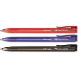 Faber Castell 1425 Auto Basmalı Tükenmez Kalem 1.0 3 Renk