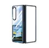 Gpack Samsung Galaxy Z Fold 4 Kılıf Renkli Sert Koruma