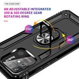 Smcase Xiaomi Redmi 10c Kılıf Vega Yüzüklü Tank Silikon