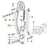 BMW E34 E36 E46 M43 MOTOR ORJİNAL TRİGER ZİNCİR KIZAĞI 1435970