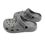 SİA ÇANTA TAŞLI SÜSLÜ KELEBEKLİ HAFİF RAHAT SANDALET CROCS TERLİK