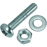 YSB M5x30mm Vida , Somun ve Pul Takım x 10 Takım  (rf135)