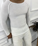 Kazak Slim Fit Triko Dar Kesim Kazak