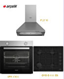 GRİ METAL ANKASTRE SET