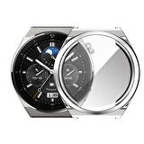 Smcase Huawei Watch GT 3 Pro Tam Kapatan Gard Ekran Koruyucu