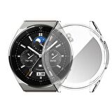 Smcase Huawei Watch GT 3 Pro Tam Kapatan Gard Ekran Koruyucu