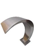 Havuz şelale Kobra 900-600 mm 304 kalite 1,2 mm Paslanmaz çelik El Yapım