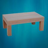 Orta Sehpa KÜT Model Ahşap Kutu Ayak  Ayak MDF HAM  Renk Tabla Kutu sevk El Yapım