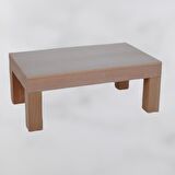 Orta Sehpa KÜT Model Ahşap Kutu Ayak  Ayak MDF HAM  Renk Tabla Kutu sevk El Yapım