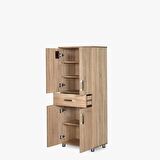 Dolap 14026 Çok Amaç Model Parlak Somone Hard Parlak Suntalem 4 raf 130  El Yapım