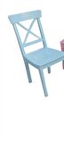 Sandalye 14174 ÇAPRAZ Model Klasik Mobilya Kayın Torna Retro 4renk Parlak El yapı