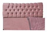 Başlık ALC VENÜS Model 150cm Baby Face Kumaş Modern Kapitone PEMBE Renk El Yapımı