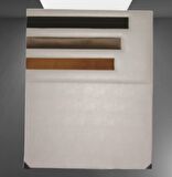 Başlık ALC Paris Model 90cm Baby Face Kumaş Modern Kapitone Beyaz Kahverengi Renk El Yapımı