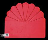 Başlık ALC MİDYE Model 90cm Baby Face Kumaş Modern Kapitone KIRMIZI Renk El Yapımı